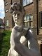 Groot beeld vol steen van de Bijbelse David , tuinbeeld - 3 - Thumbnail