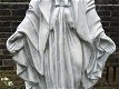 Groot Maria tuinbeeld, massief gegoten steen,tuinbeeld - 3 - Thumbnail