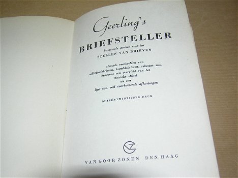 GEERLING'S - BRIEFSTELLER - 3