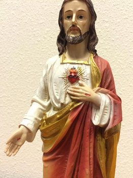 Heilig hart beeld, prachtig kleurvo , lbeeld , Here Jesus - 7