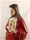 Jezus heilig hart beeld, in volle kleuren-graf Accessoir - 6 - Thumbnail