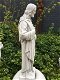 Jezus heilig hart beeld, volle steen, tuin beeld - 5 - Thumbnail