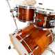 Pearl MCT924XEP/C840 Masters Maple Almond Red Stripe 4-Piece Shell Set - 2 - Thumbnail