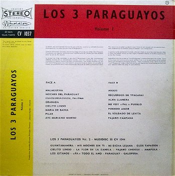 LP - Los 3 Paraguayos - 1