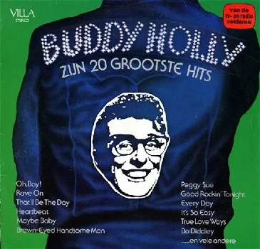 LP - Buddy Holly - Zijn 20 grootste hits - 0