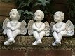 Lot van 3 kleine engeltjes ,Accessoires , graf,engel, beeld - 4 - Thumbnail