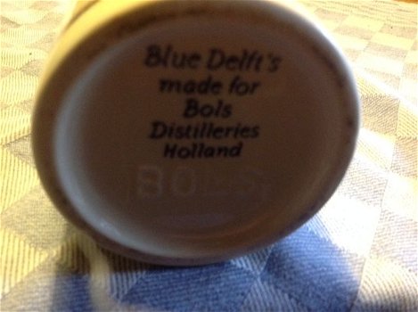Delfts-blauwe Bols kruik -Blue Delft's made for Bols, distileerles Holland - 2