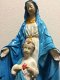 Maria met Here Jezus heilig hart, vol stenen kerkbeeld - 1 - Thumbnail