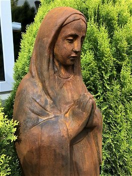 Moeder Maria , Mother Mary, groot op sokkel,beeld - 4