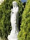 Moeder Maria Mother Mary, groot beeld-sokkel, stenen - 5 - Thumbnail