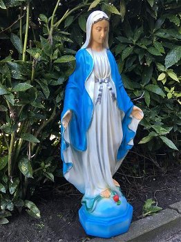 Moeder Maria ,Mother Mary, groot polysteinen beeld - 2