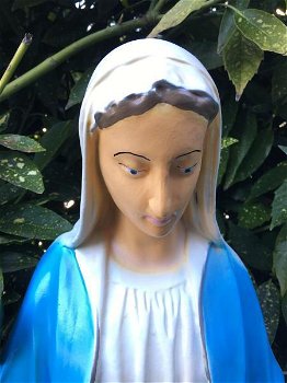 Moeder Maria ,Mother Mary, groot polysteinen beeld - 5