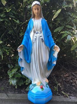 Moeder Maria ,Mother Mary, groot polysteinen beeld - 7