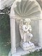 Mooi knielend engelbeeld-bidkapel steen , graf , bid kappel - 4 - Thumbnail