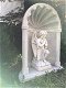 Mooi knielend engelbeeld-bidkapel steen , graf , bid kappel - 5 - Thumbnail