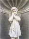 Mooi staand engelbeeld vol steen in bidkapel-graf-tuin - 4 - Thumbnail