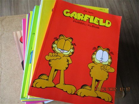 adv5634 garfield dubbel-album - 0