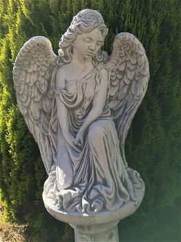 Mooie engel, vol steen, eye-catcher , tuin - 1