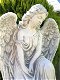 Mooie engel, vol steen, eye-catcher , tuin - 6 - Thumbnail