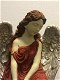 Mooie engel, vol steen, in kleur,eye-catcher ,tuin, graf - 3 - Thumbnail