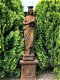 Prachtig Maria beeld , beeld op sokkel-oxide, tuinbeeld - 6 - Thumbnail