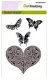 NIEUW clear stempels Happiness Heart and Butterflies van Craft Emotions - 0 - Thumbnail