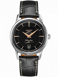 Longines Mens Flagship Heritage Automatic Watch L4.795.3.58.7