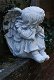 Prachtige zittende engel,detail ,steen , graf Accessoires - 3 - Thumbnail