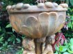 Prachtige zware bloempot ,vaas , steen , ngelen, tuinbeeld - 4 - Thumbnail