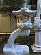 Rankei, stenen japanse lantaarn, L-lamp - 2 - Thumbnail