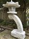Rankei, stenen japanse lantaarn, XL-tuinlamp ,deco,tuin - 2 - Thumbnail