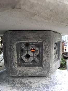 Rankei, stenen japanse lantaarn, XL-tuinlamp ,deco,tuin - 7