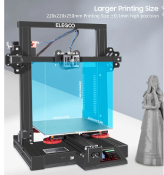 ELEGOO Neptune 2S FDM 3D Printer with PEI Printing Sheet Lar - 5