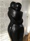 OMARMDE LIEFDE ,prachtig abstract , stenen beeld,zwart - 6 - Thumbnail
