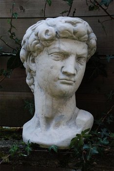 Apollo sculptuur van zwaar steen, groot-beeld-decoratie - 0