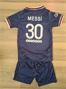 Paris Saint-Germain Messi kids Tenue.  Kindertenue 