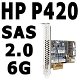 HP Smart Array P420 SAS SATA RAID 6G Controller, Gen8 8-Port - 0 - Thumbnail