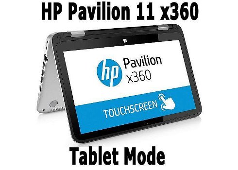 HP Laptop, 11.6 inch Touchscreen, QuadCore, 120GB SSD, Win10 - 2