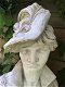 Sculptuur beeld dame, vol steen, prachtig ,hoofd , buste - 4 - Thumbnail