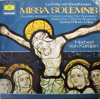 2-LP - Beethoven - Missa Solemnis - Herbert von Karajan - 0