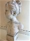 Vrouwelijk sculptuur vol steen,buste , beeld , tuin ,deco - 4 - Thumbnail