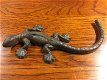 Salamander , hagedis gemaakt van gietijzer , hagedis - 3 - Thumbnail