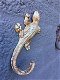 1 Salamander, hagedis-gietijzer, groen, tuin ,deco - 4 - Thumbnail