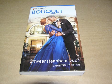 Harlequin Bouquet 3988 Onweerstaanbaar vuur-Chantelle Shaw - 0