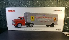 GMC 500 renntransporter PORSCHE / FERRARI 1/43 Schuco