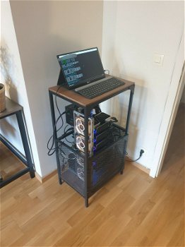 Mijnbouw RIG 350 MH/s - 6 NON LHR GPU - PERFECTE STAAT, ONDER GARANTIE - 0