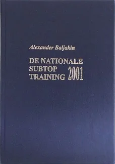 De Nationale Subtoptraining 2001 - A. Baljakin