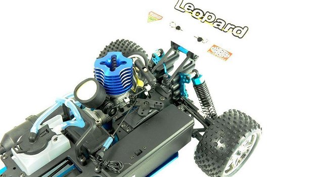 RC Auto nitro LEOPARD BUGGY GP 3,0CCM 4WD, 1:10, RTR - 3
