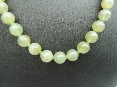 Kogel halsketting Jade - 1