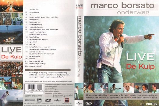 DVD Marco Borsato Onderweg Live In De Kuip - 0
